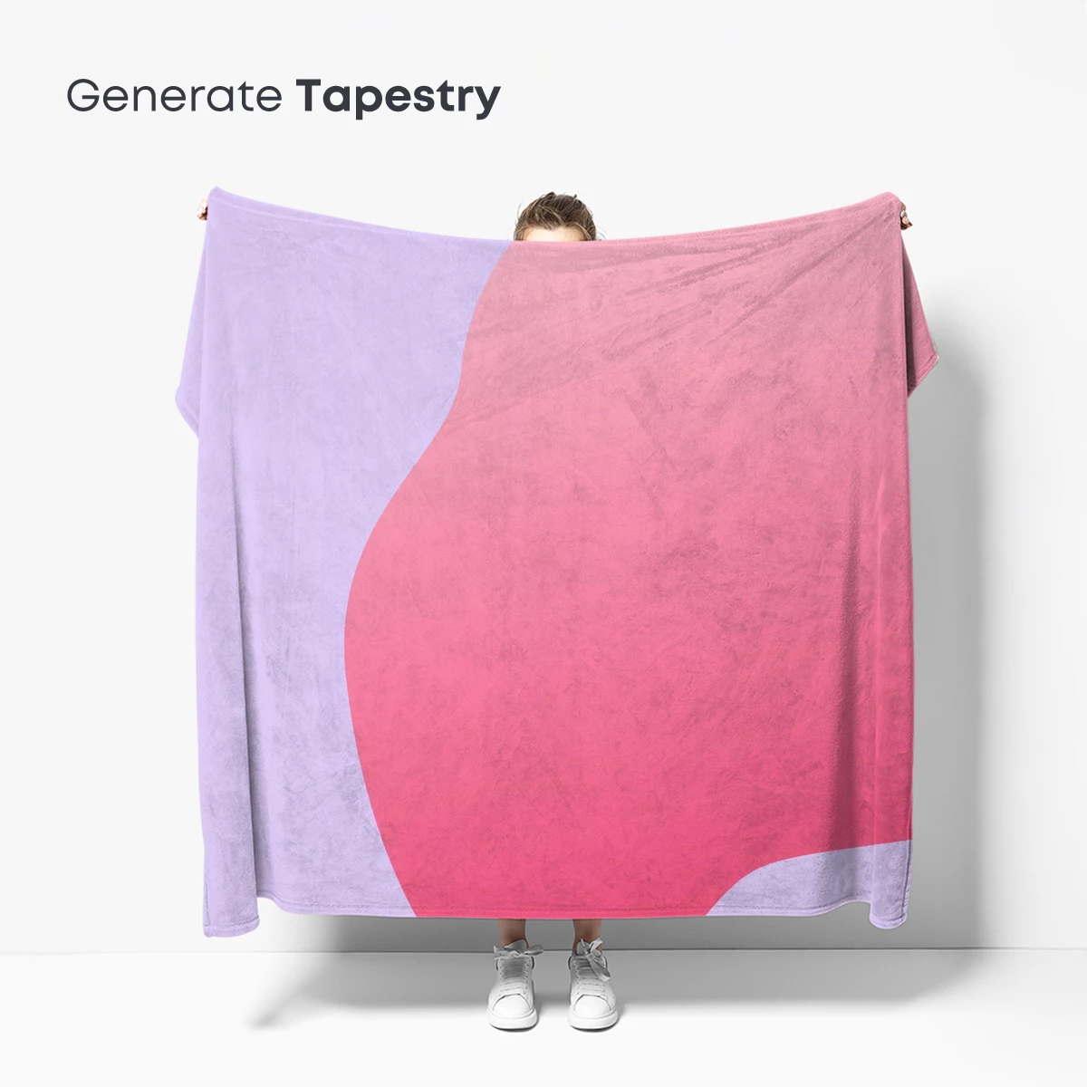 Gradient Bloom: Abstract Pink Form - Image 5