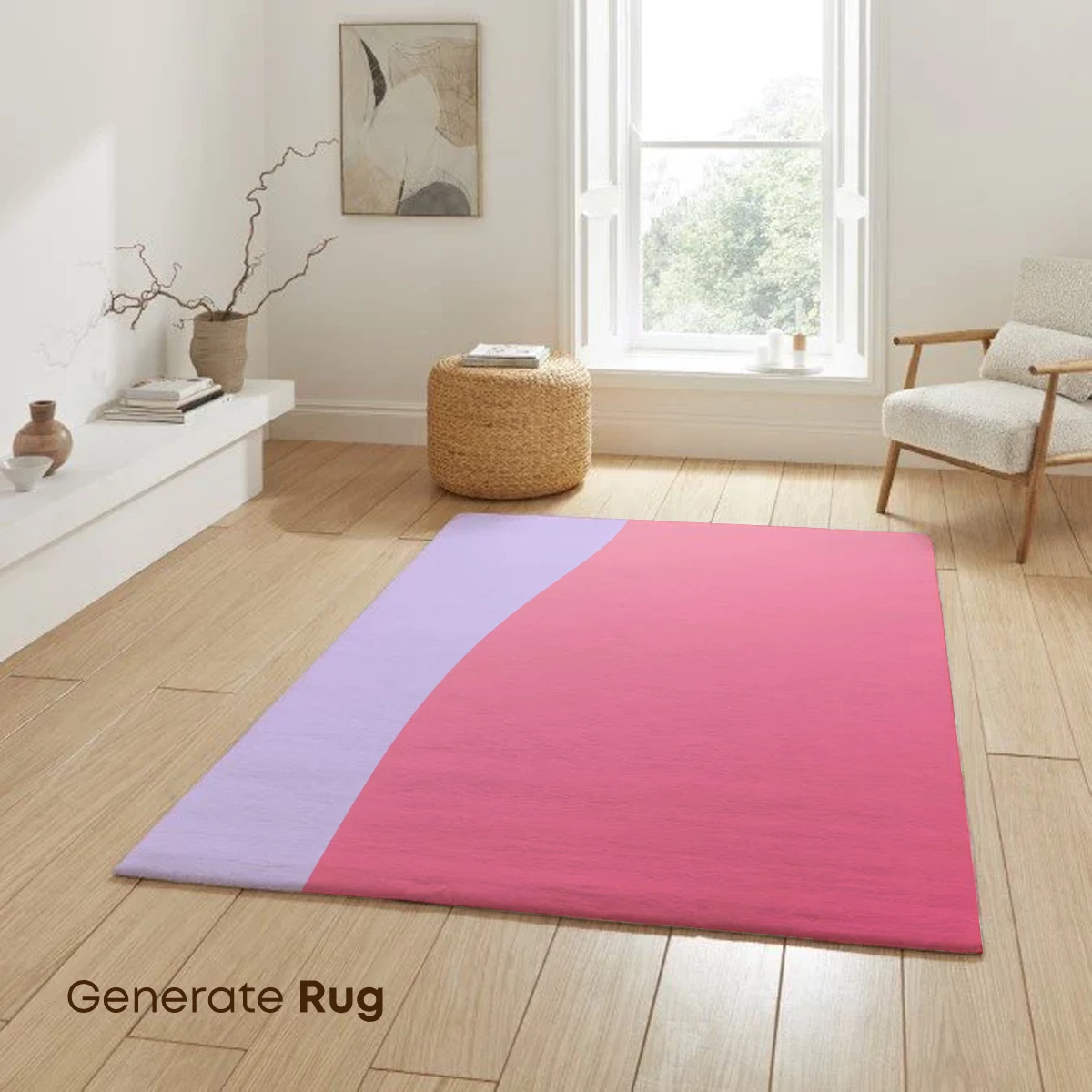 Gradient Bloom: Abstract Pink Form - Image 6