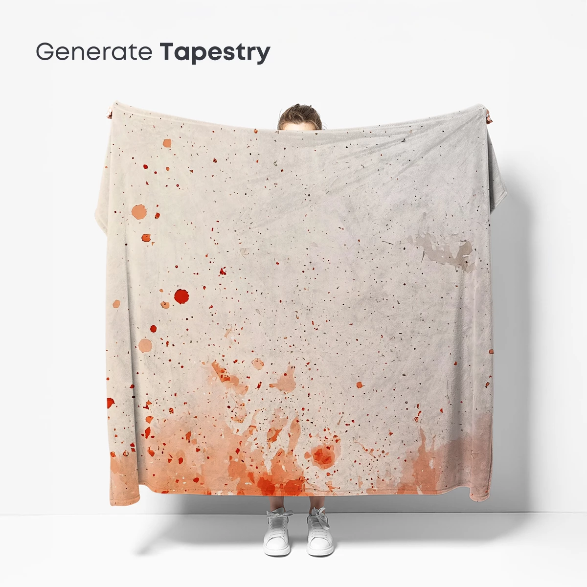 Crimson Splash: Abstract Ink Artistry - Image 5