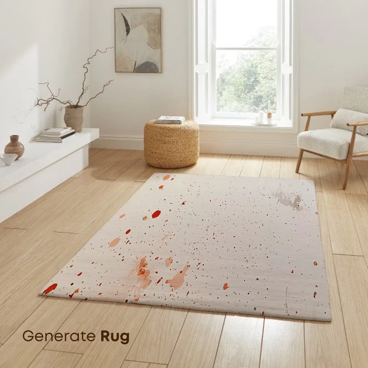 Crimson Splash: Abstract Ink Artistry - Image 6