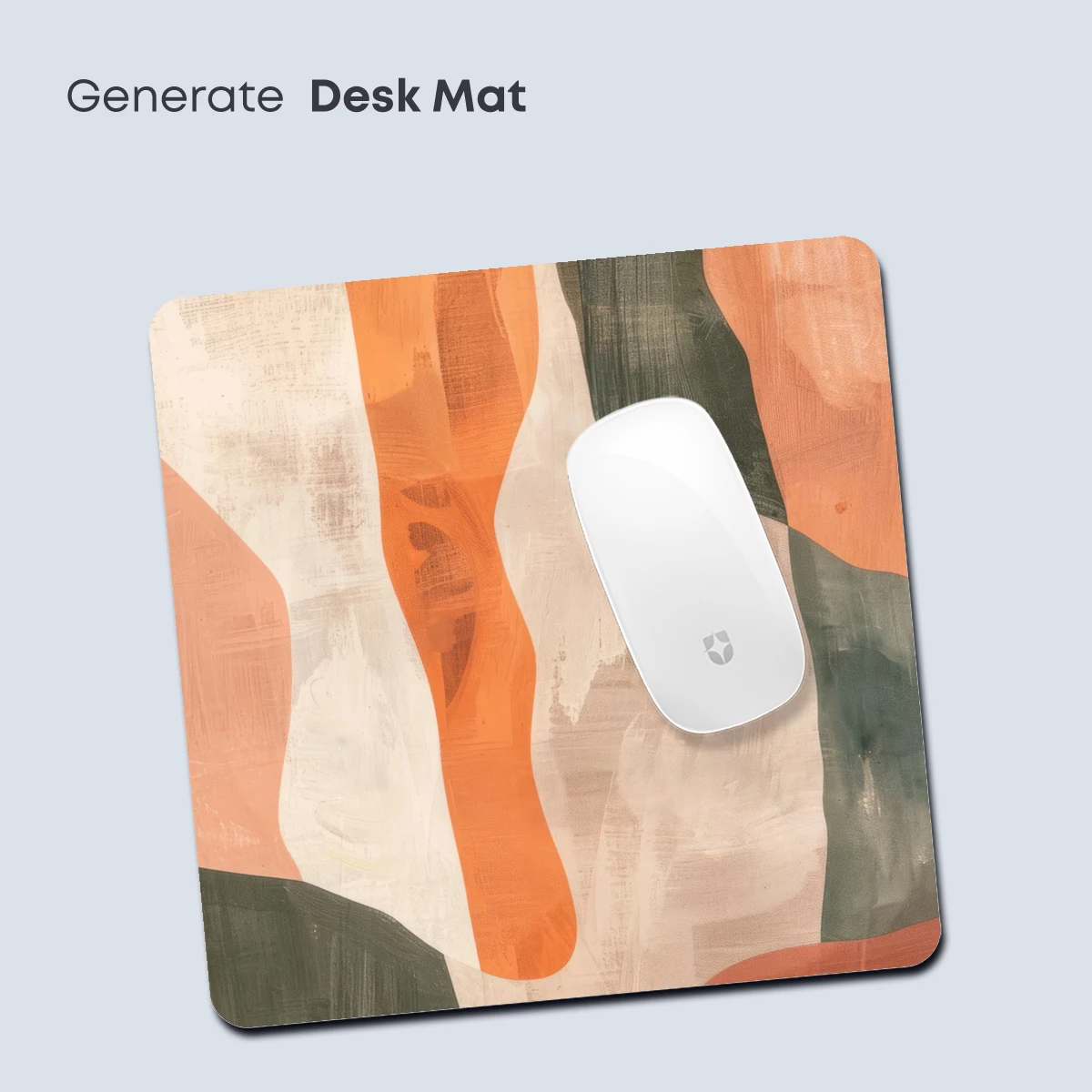Abstract Terraforming: Earthy Tones Merge in Modern Canvas - Image 4