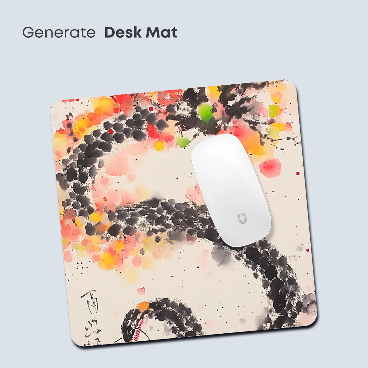 Autumn Serpent: Ink and Color Fusion - Image 4