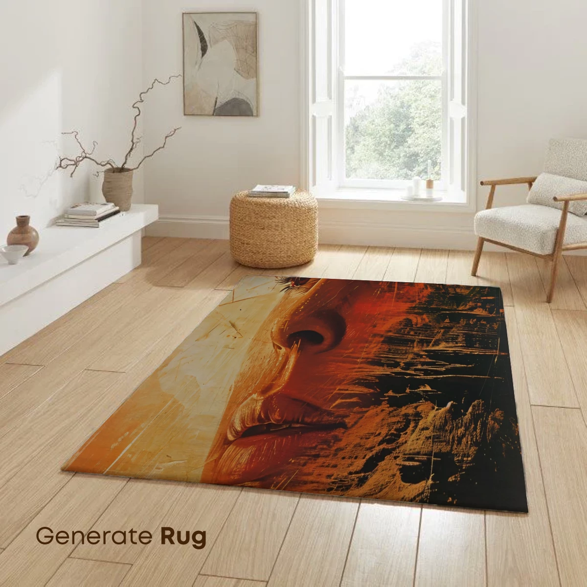 Desert Mirage: Face in the Sandstorm - Image 6