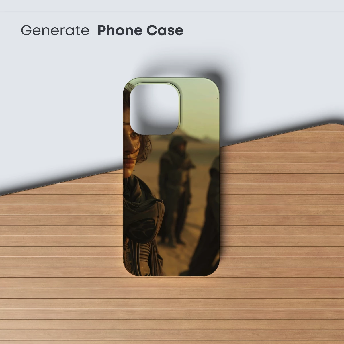 Desert Warriors: Wind-Swept Vigil in Sand - Image 3