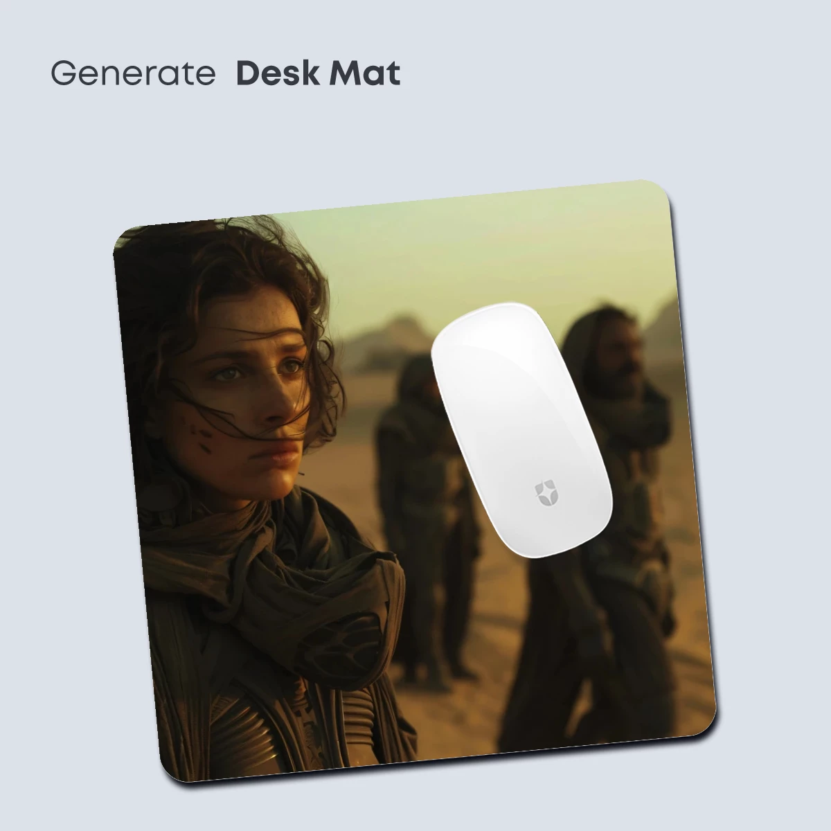 Desert Warriors: Wind-Swept Vigil in Sand - Image 4