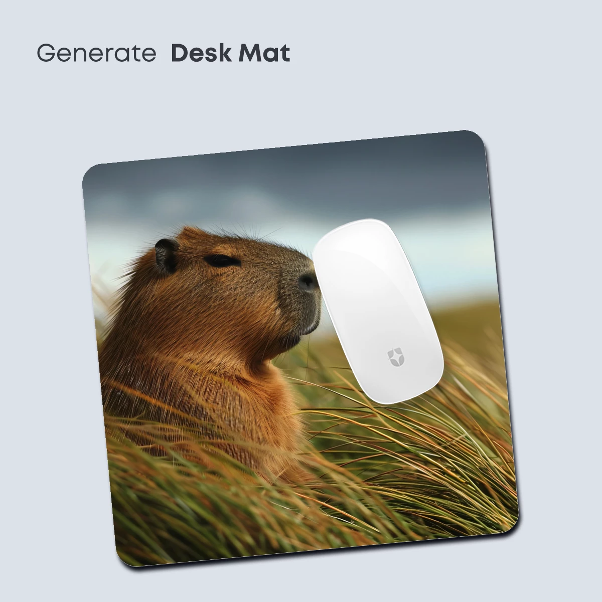 Capybara in Golden Grass: Nature's Serene Moment - Image 4