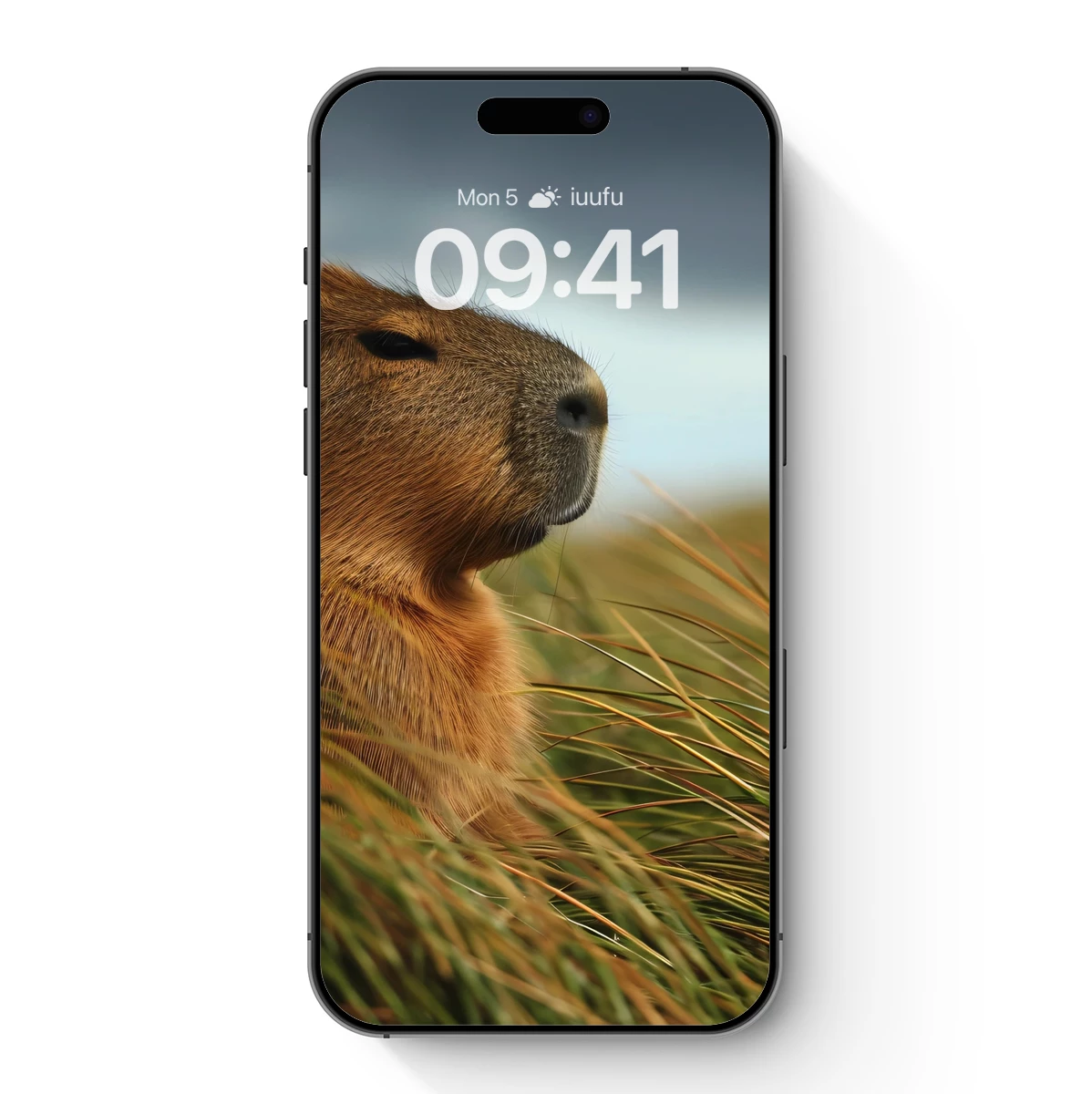 Capybara in Golden Grass: Nature’s Serene Moment Capybara in Golden Grass: Nature's Serene Moment