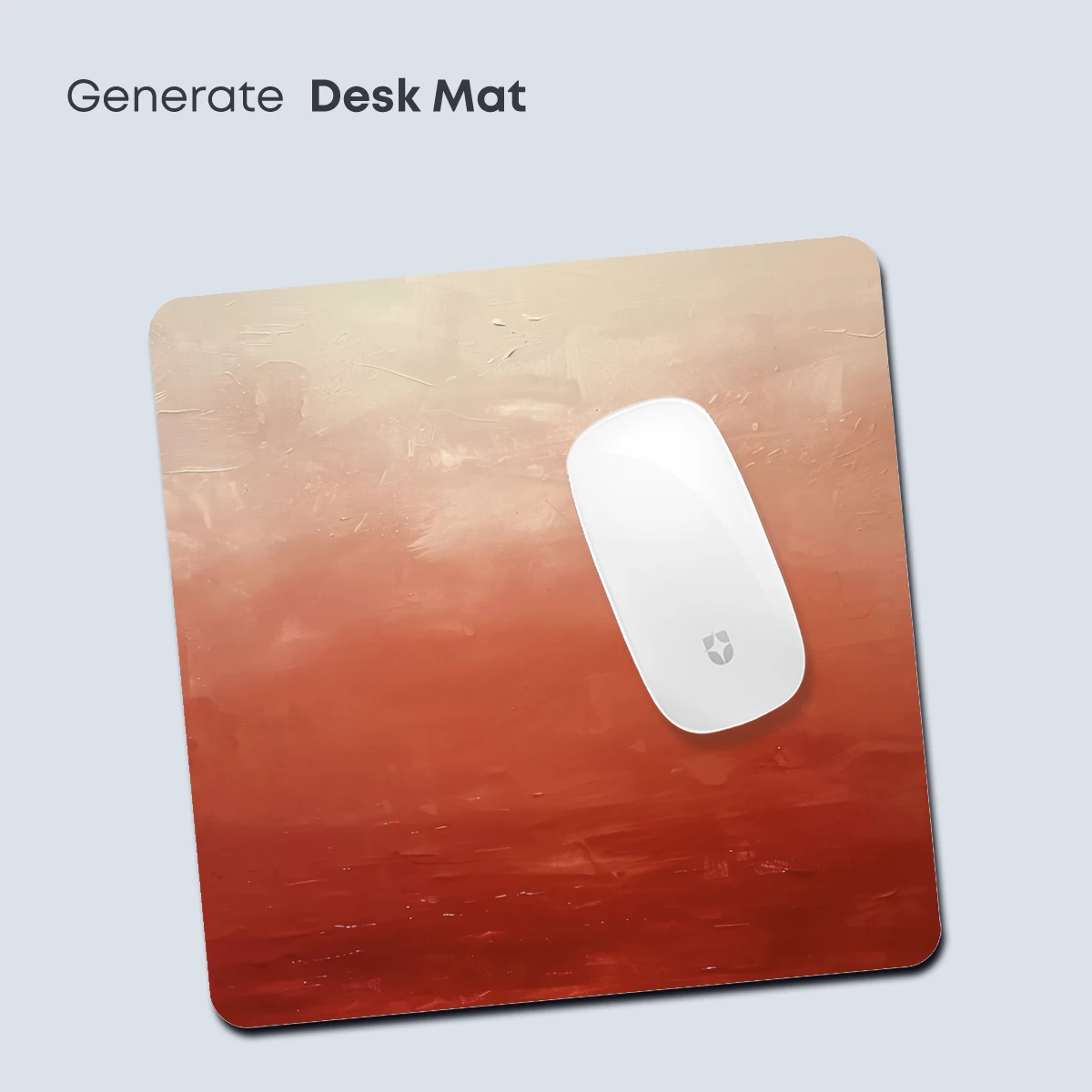 Crimson Tides: Abstract Ombre Canvas - Image 4