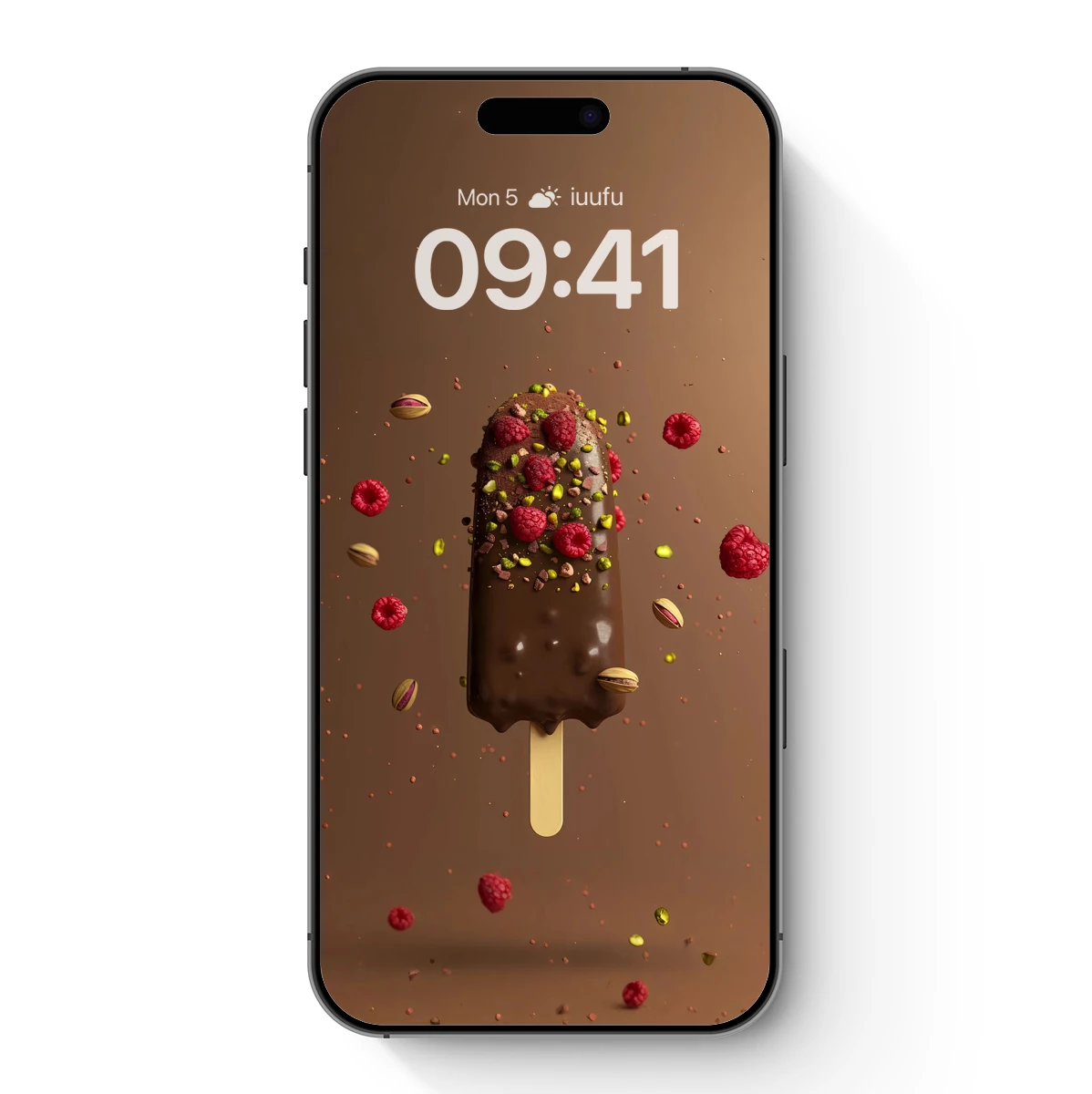 Chocolate Symphony: Raspberry & Pistachio Pop Art Chocolate Symphony: Raspberry & Pistachio Pop Art