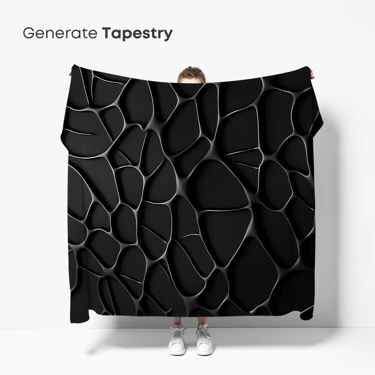 Fractal Shadows: A Dark Abstract Odyssey - Image 5