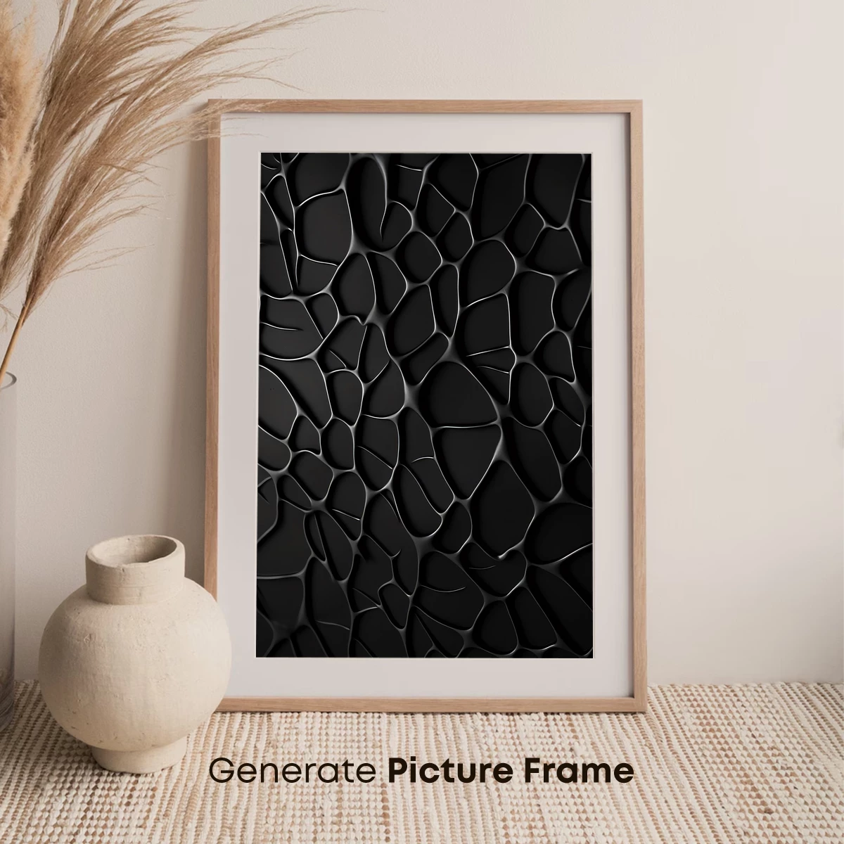 Fractal Shadows: A Dark Abstract Odyssey - Image 7