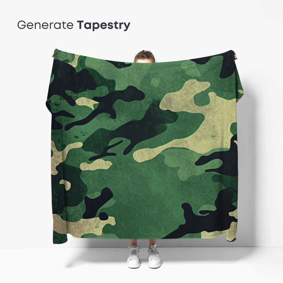 Camo Canvas: Urban Jungle Abstract - Image 5