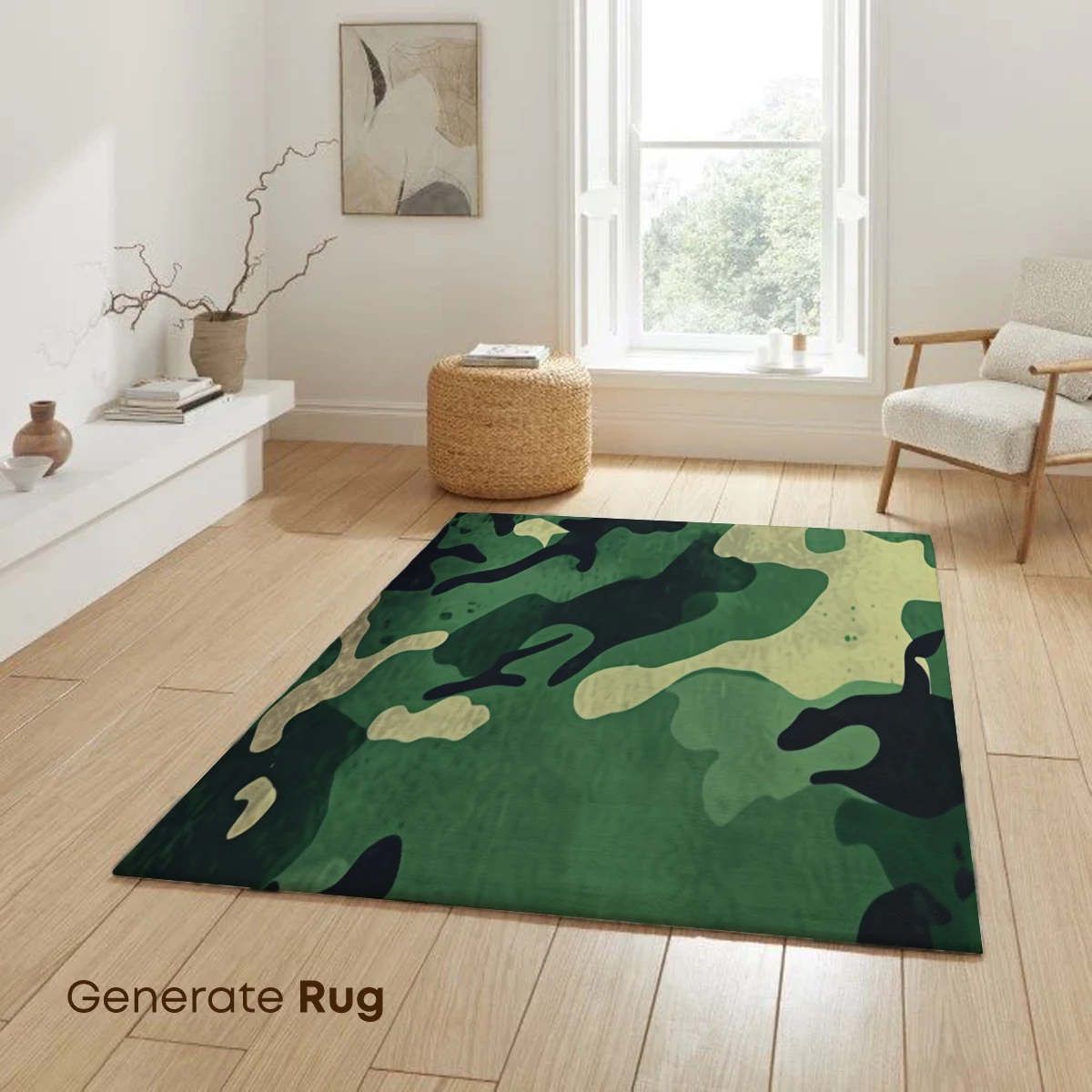 Camo Canvas: Urban Jungle Abstract - Image 6