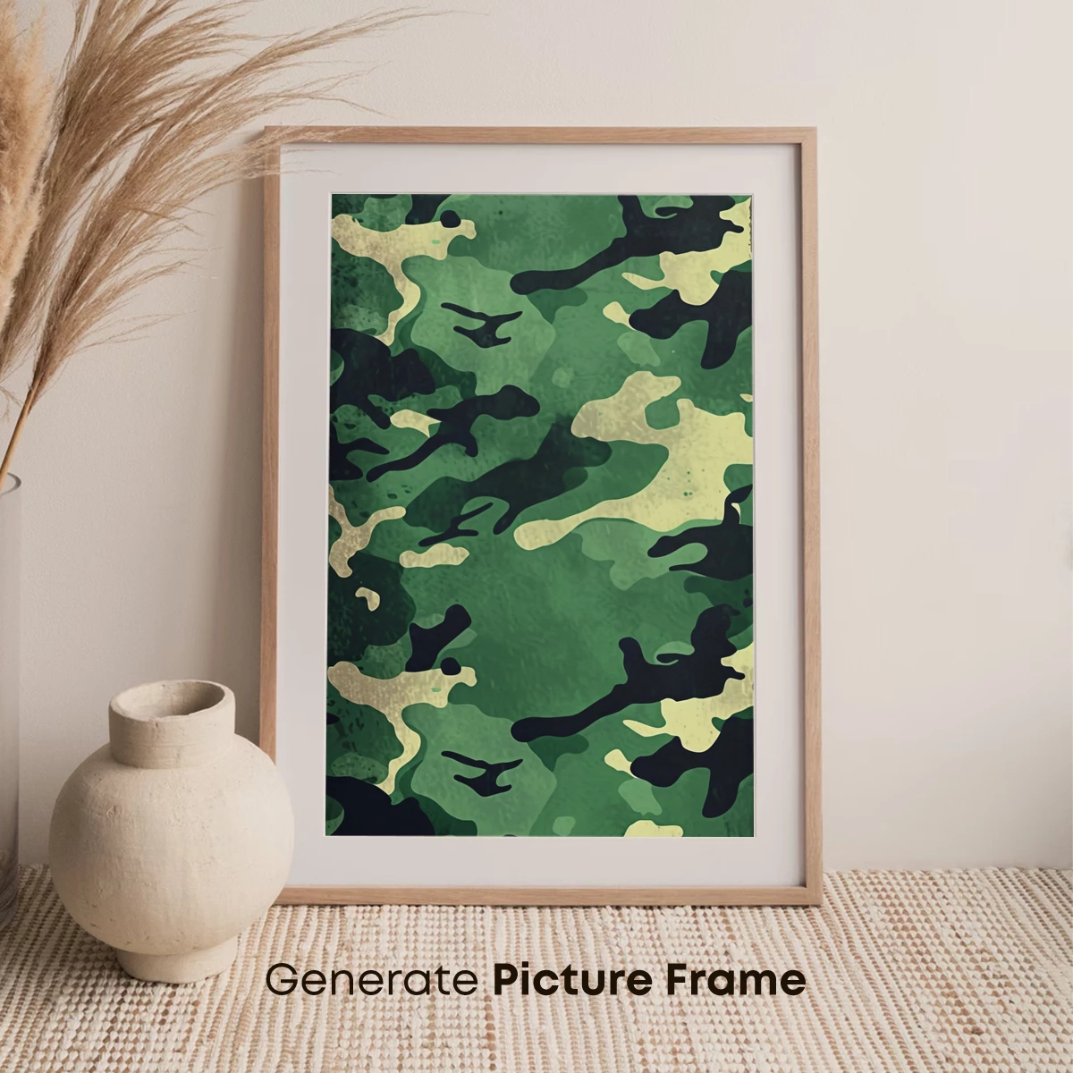 Camo Canvas: Urban Jungle Abstract - Image 7