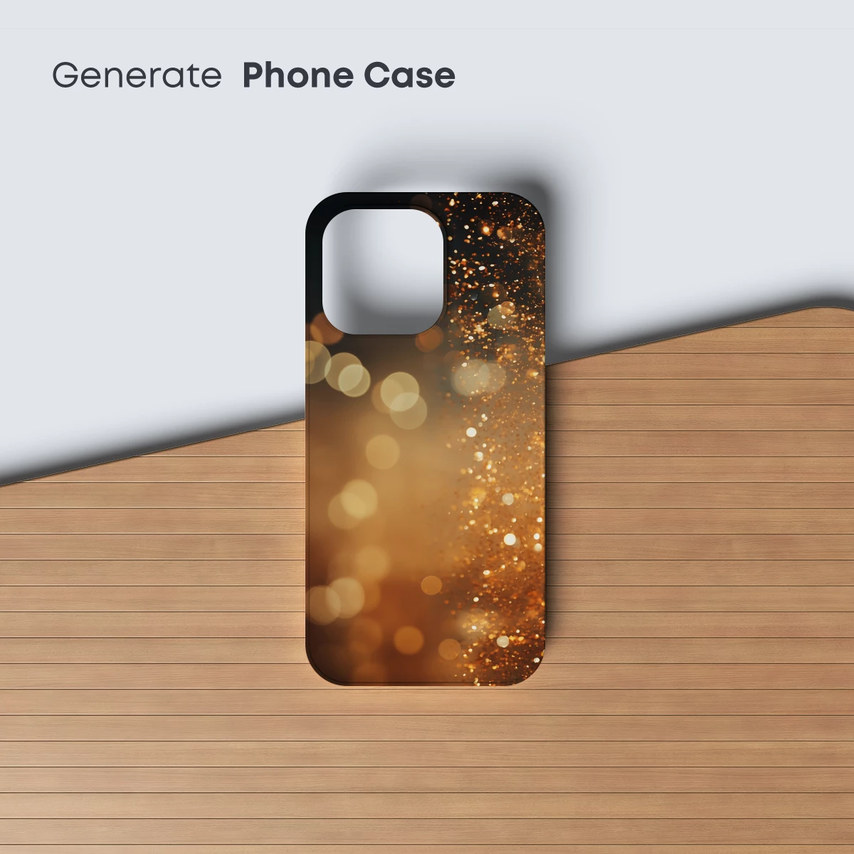 Golden Bokeh Symphony: A Cascade of Light - Image 3