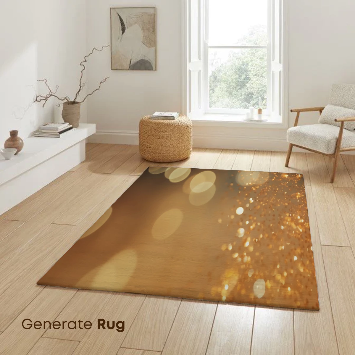 Golden Bokeh Symphony: A Cascade of Light - Image 6