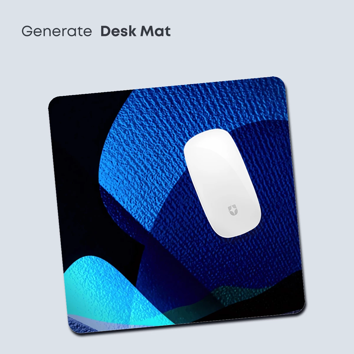 Blue Abyss: Textured Waves in Midnight - Image 4