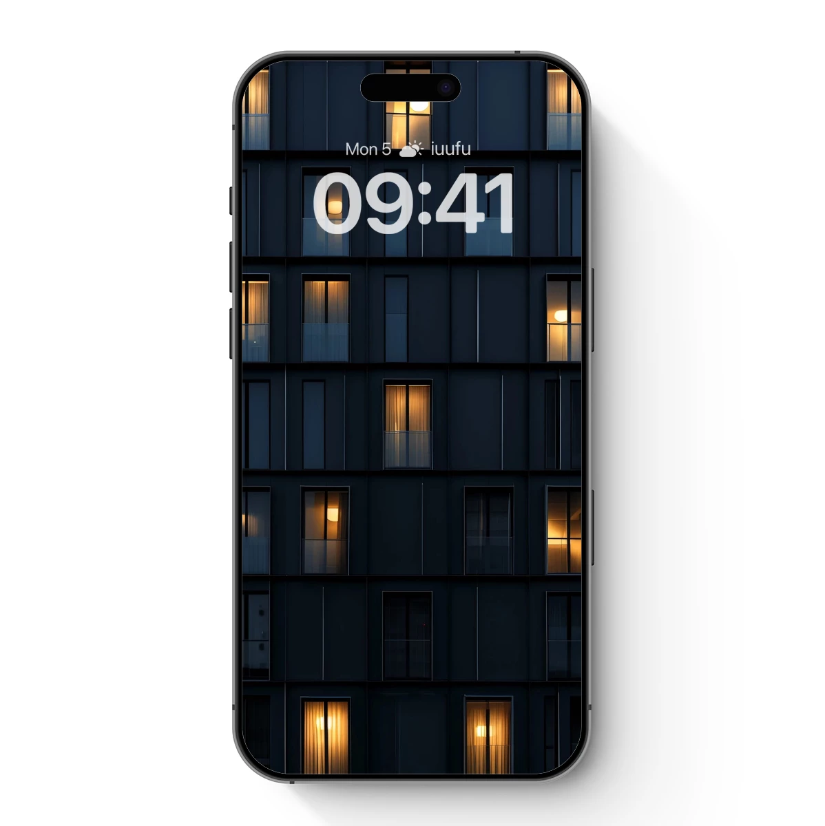 Illuminated Grid: Urban Night Windows Illuminated Grid: Urban Night Windows