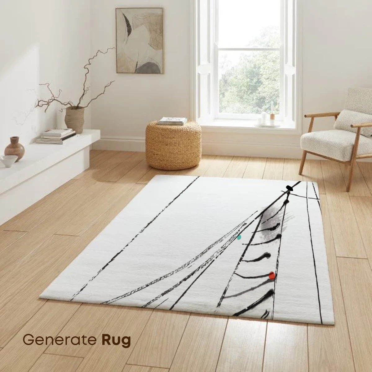 Abstract Sails: Ink and Color Harmony - Image 6