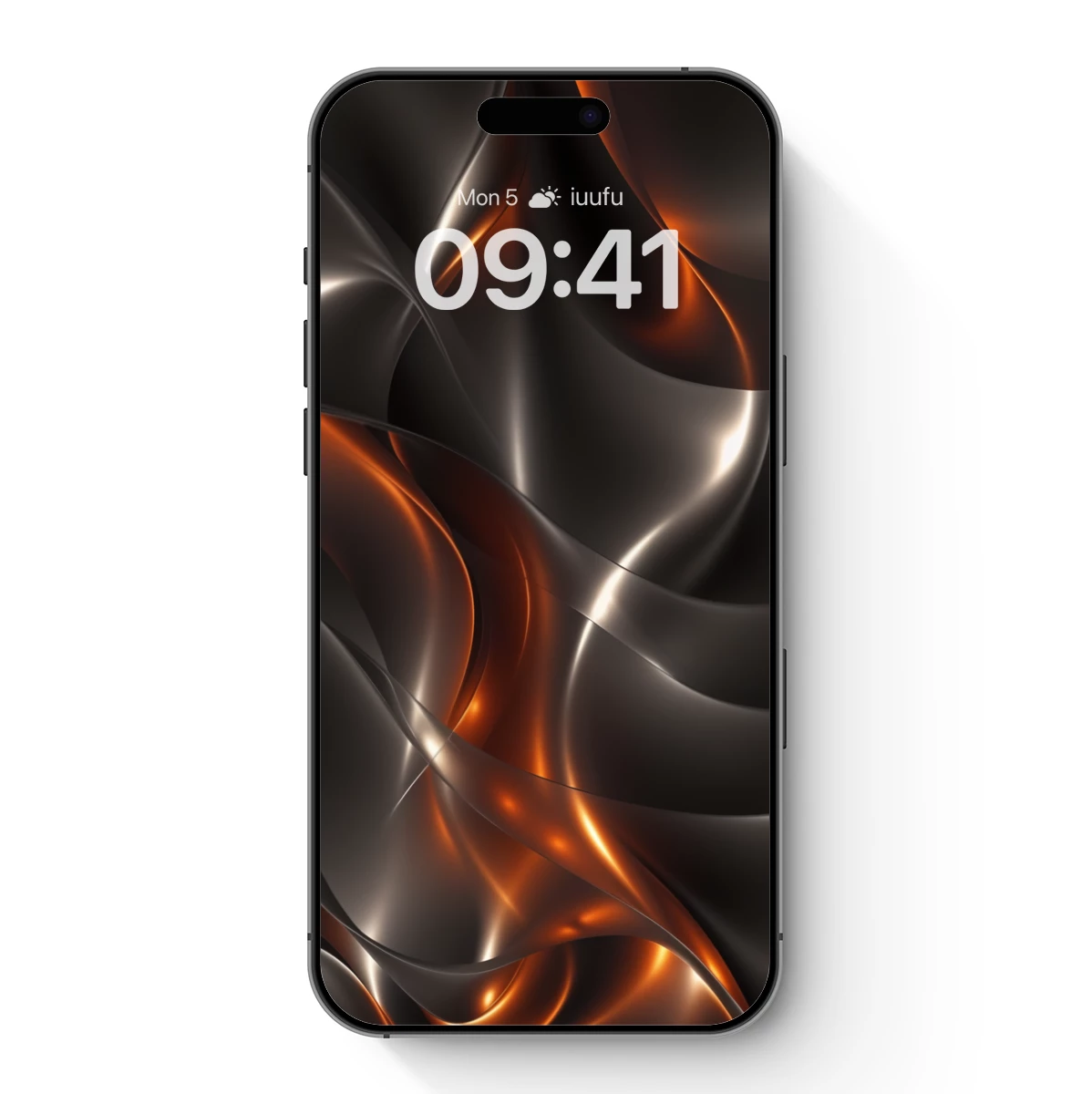 Ethereal Metal Waves: Fusion of Silver and Amber