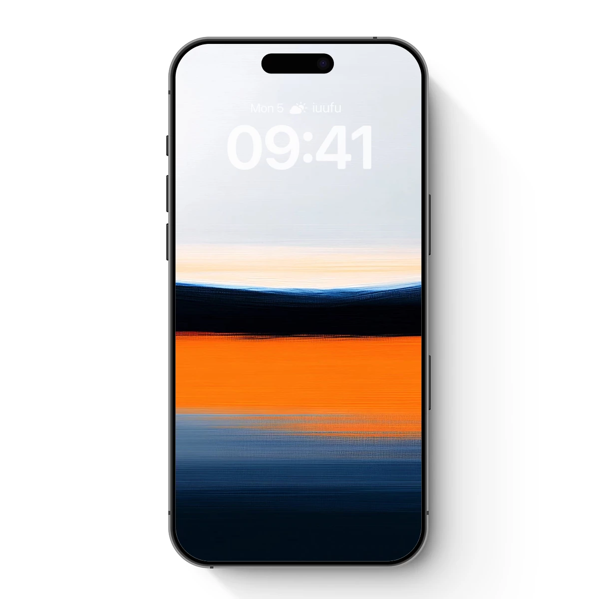 Horizon's Blaze: Abstract Sunset Symphony