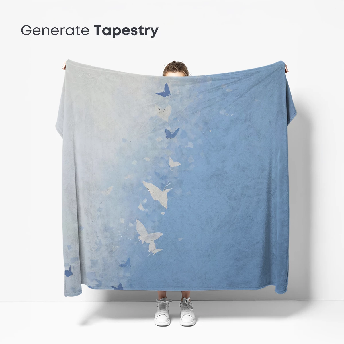 Butterfly Ascension: Ethereal Flight in Pastel Hues - Image 5