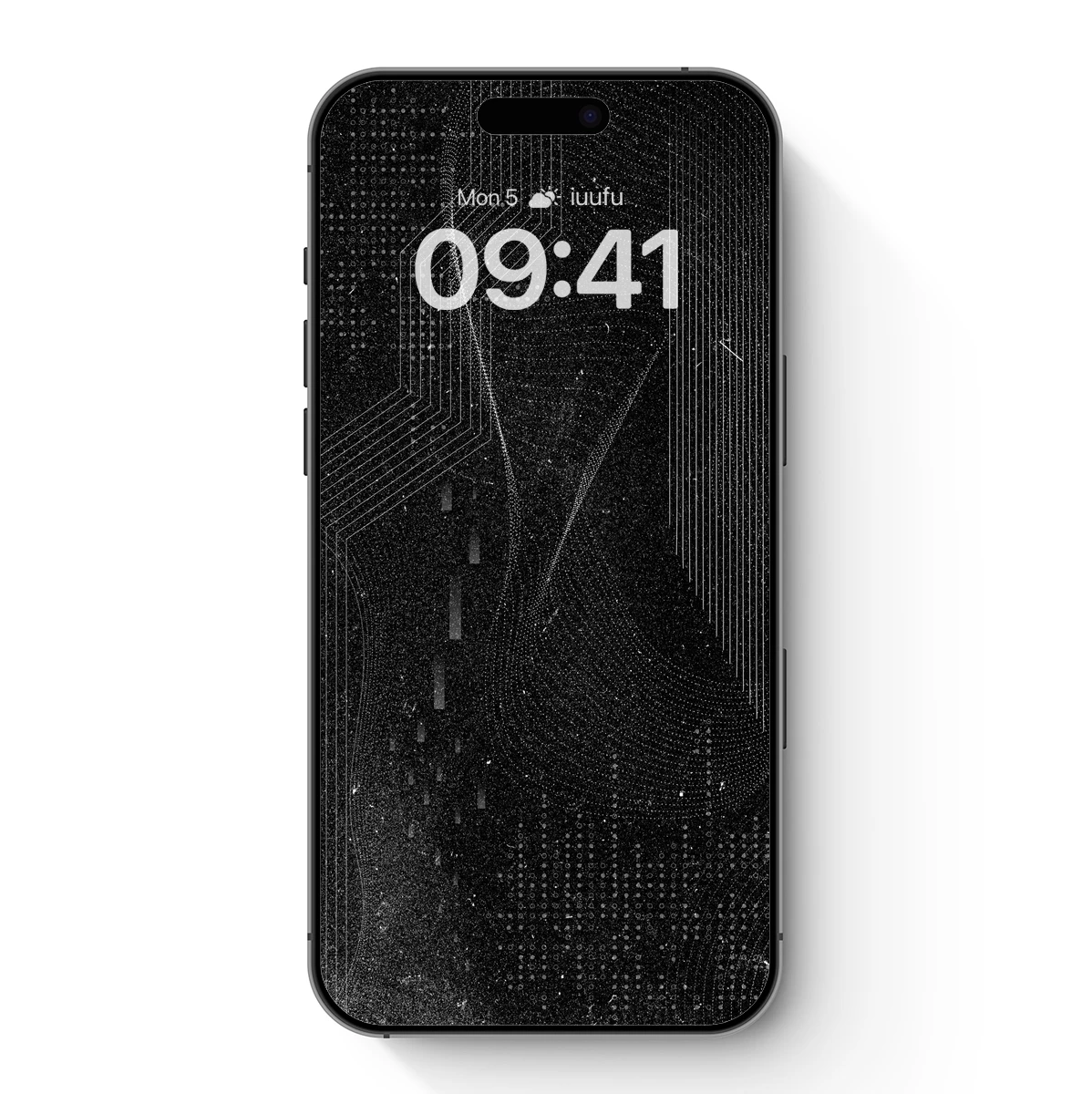 Digital Veil: Abstract Line Art Elegance