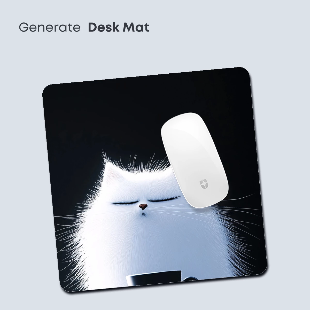 Cozy Cat with Coffee: Whimsical Minimalism - Image 4