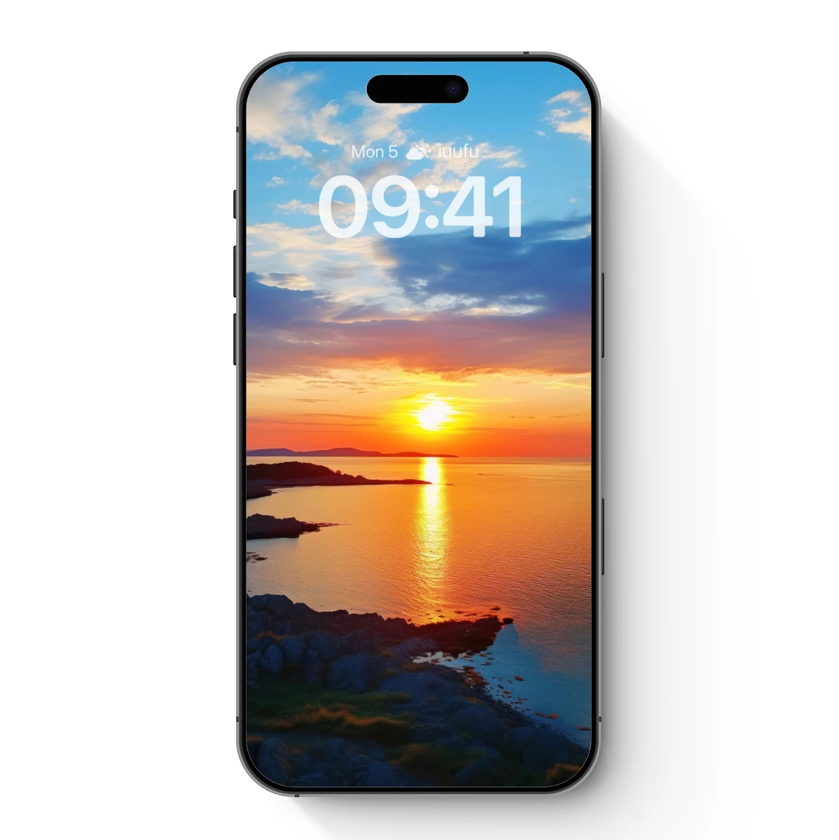 Sunset Symphony Over Coastal Cliffs