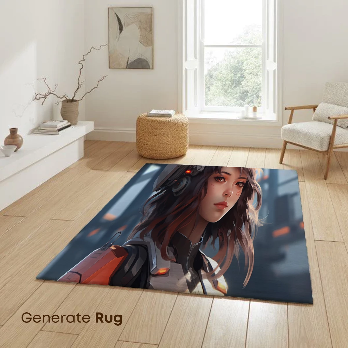 Cybernetic Vanguard: Futuristic Warrior in Armor - Image 6