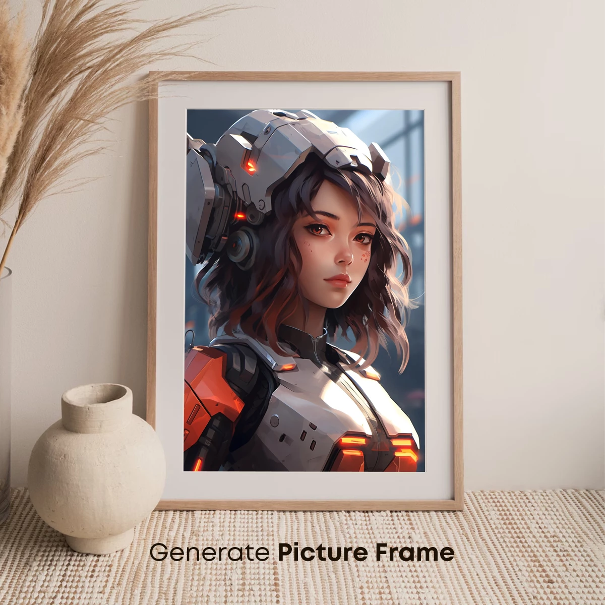 Cybernetic Vanguard: Futuristic Warrior in Armor - Image 7