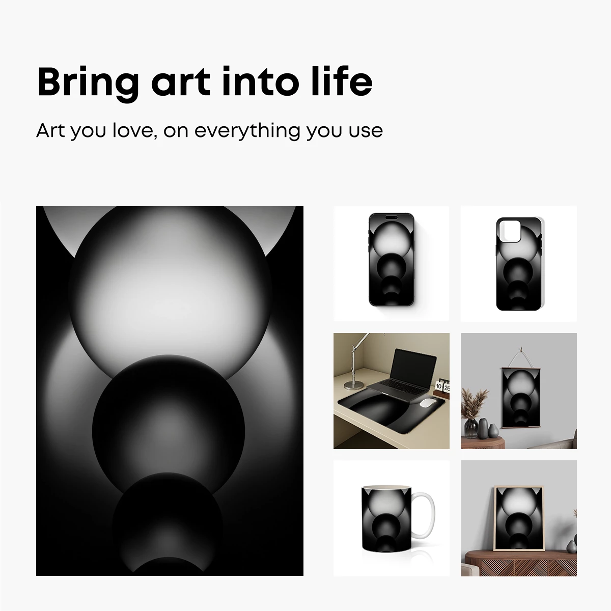 Eclipse of Spheres: Monochrome Shadows - Image 2