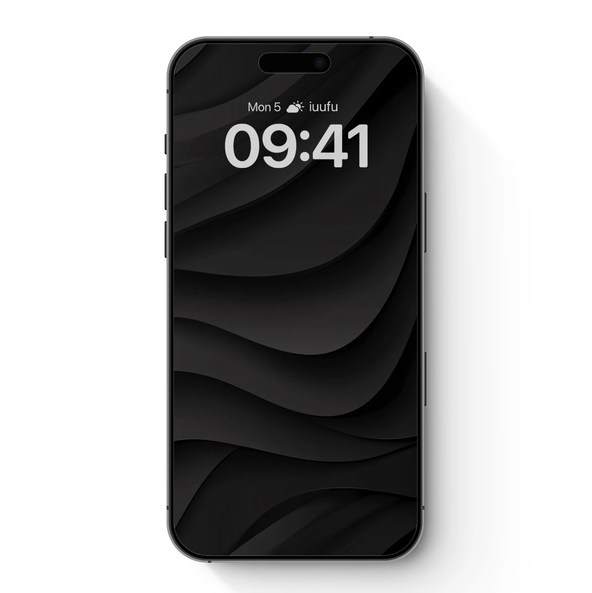 Elegant Black Waves: A Study in Shadow and Form Elegant Black Waves: A Study in Shadow and Form