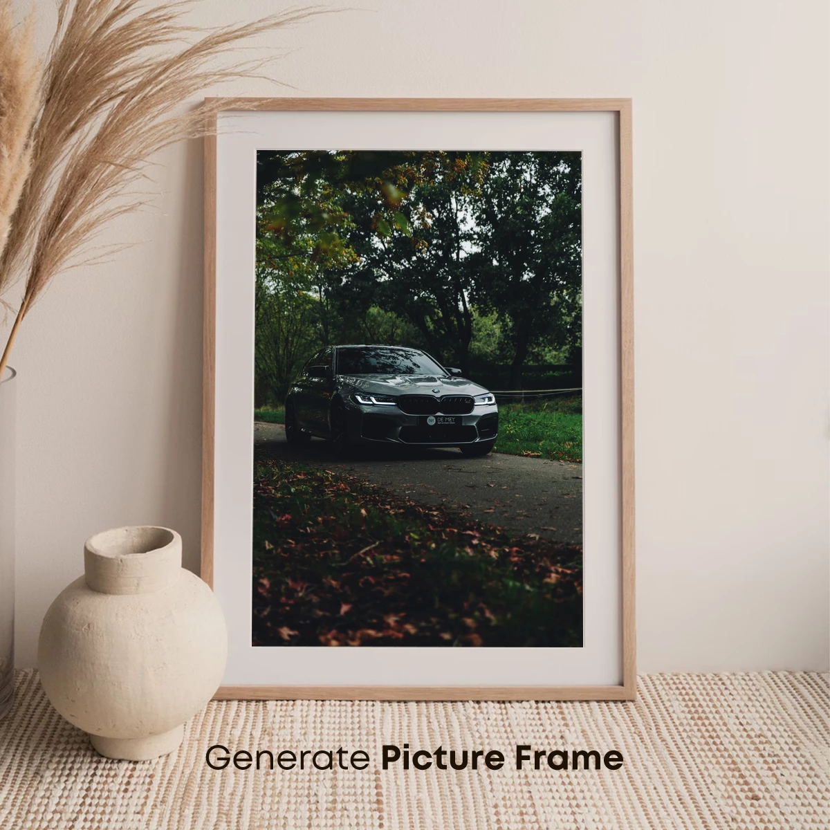 Autumnal Elegance: BMW in the Woods - Image 7