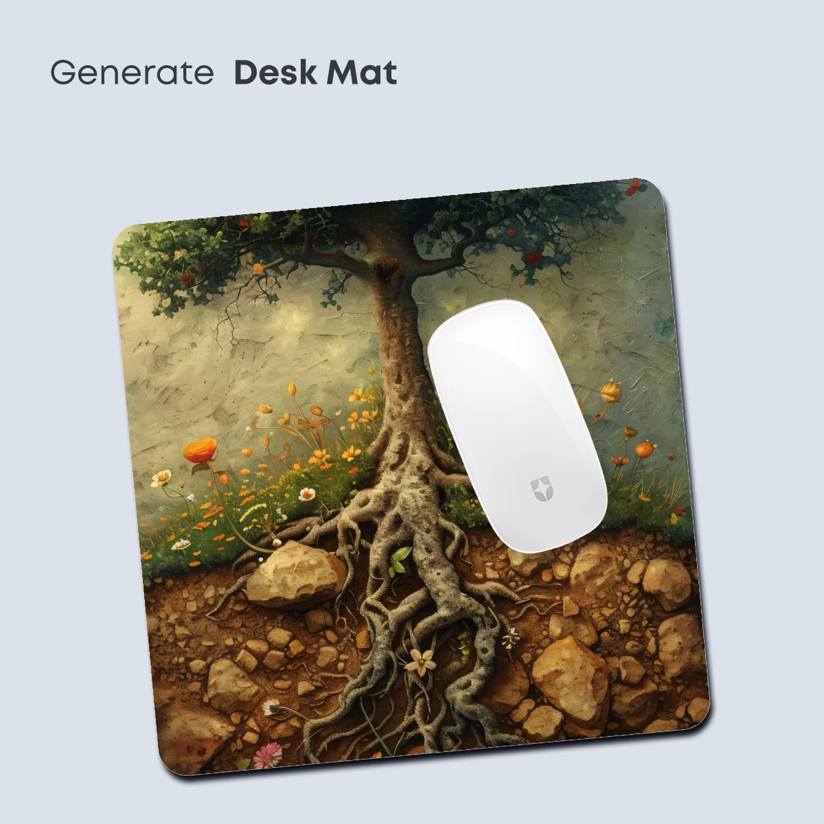 Blossoming Tree of Life: A Floral Fantasy - Image 4