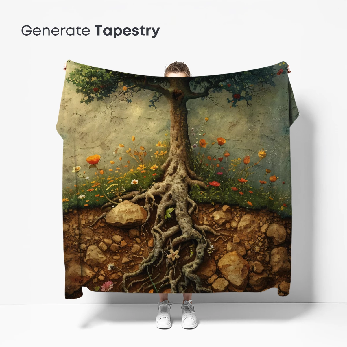 Blossoming Tree of Life: A Floral Fantasy - Image 5