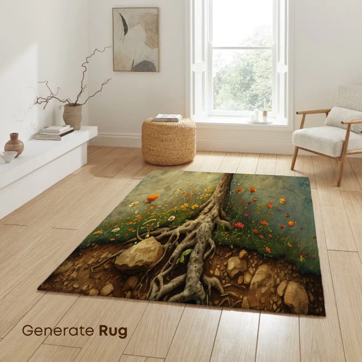 Blossoming Tree of Life: A Floral Fantasy - Image 6