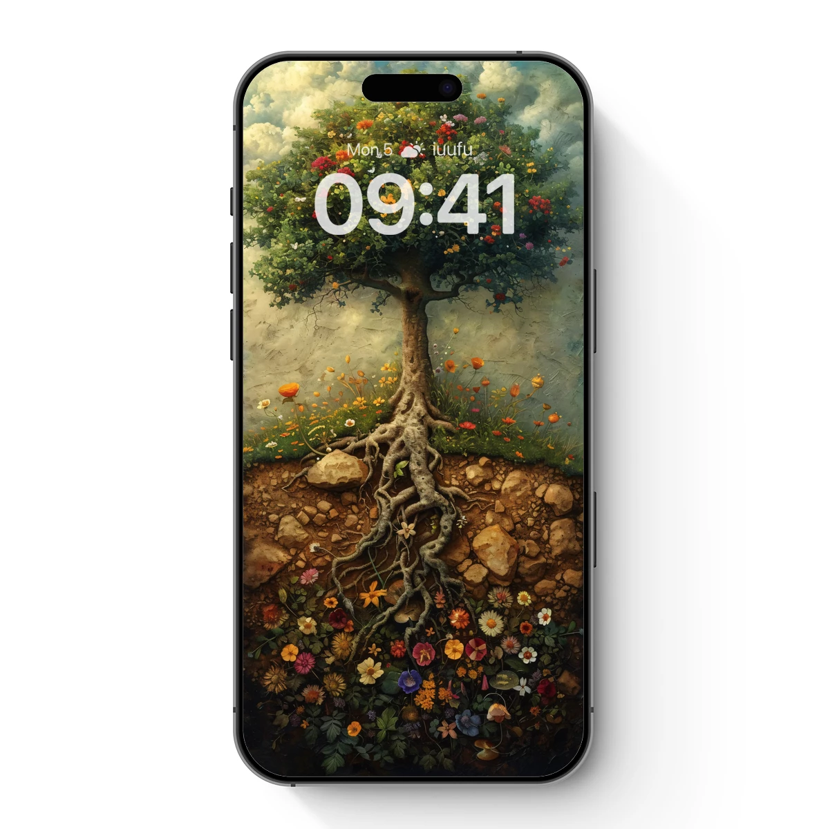 Blossoming Tree of Life: A Floral Fantasy