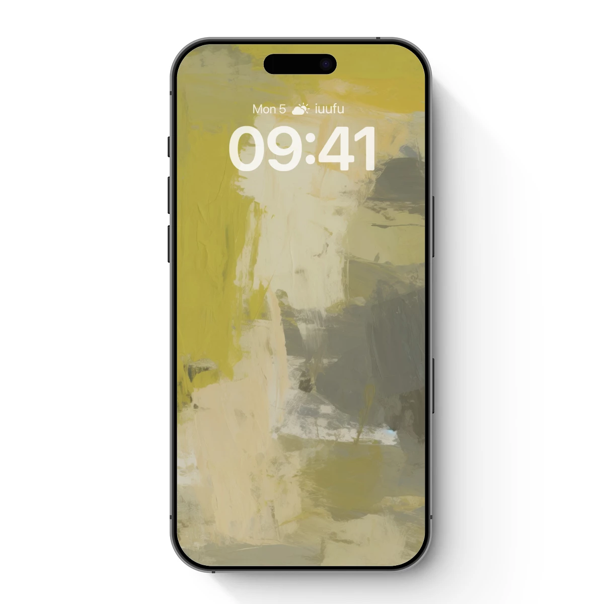 Abstract Harmony in Olive and Grey