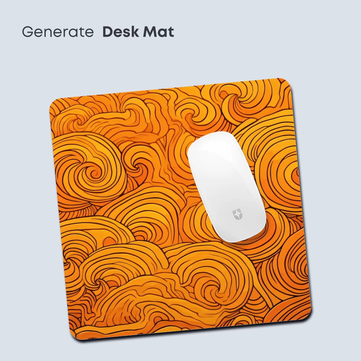 Golden Swirl Symphony: Abstract Fluid Art - Image 4