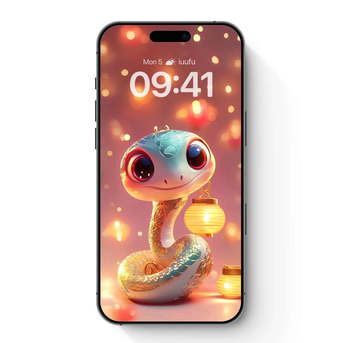 Enchanted Serpent Lanterns: A Festive Fantasy