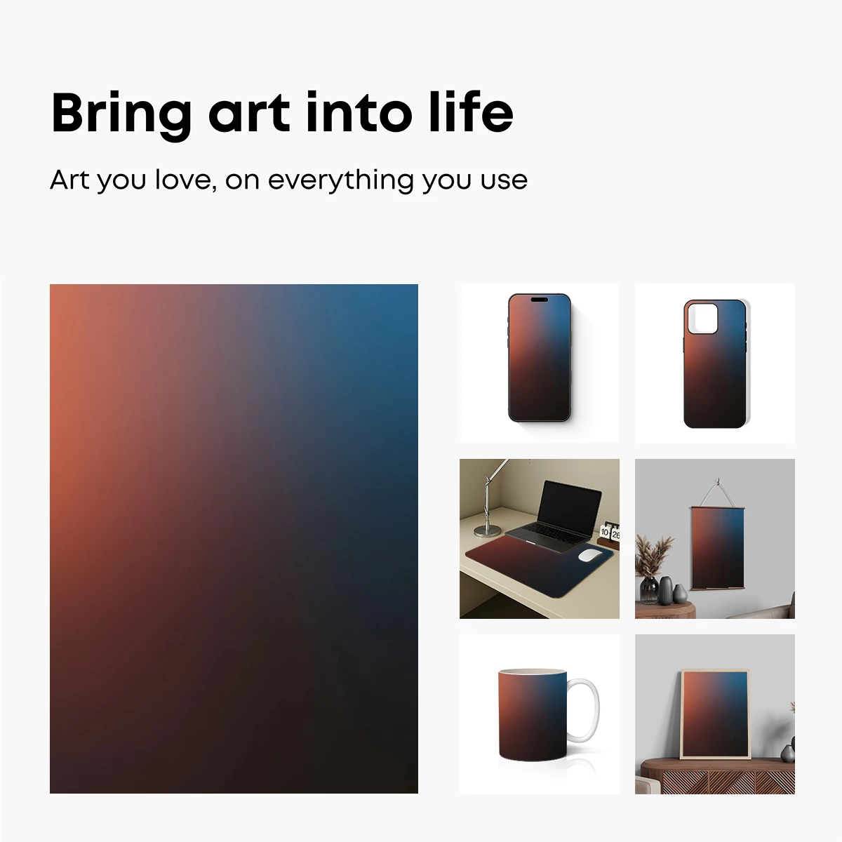 Gradient Elegance: Sunset to Twilight - Image 2