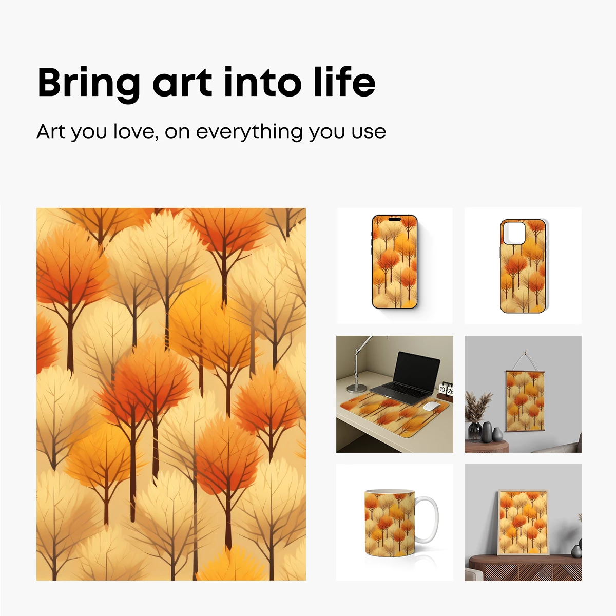 Autumnal Forest Symphony: Warm Hues and Whispering Leaves - Image 2