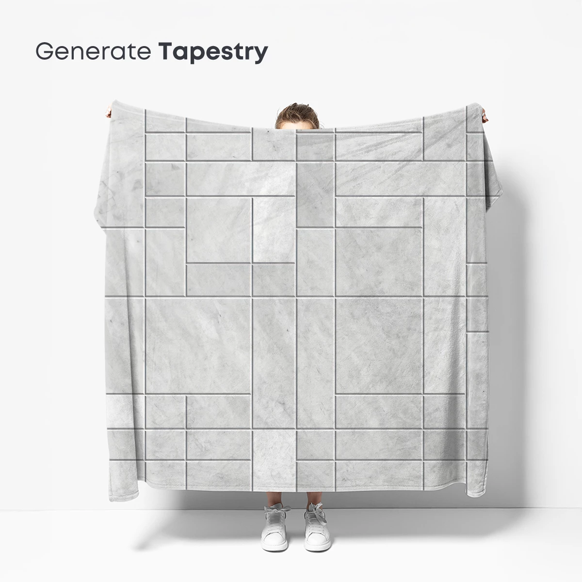 Marble Mosaic Harmony: Geometric Elegance in Stone - Image 5