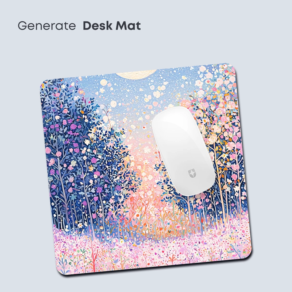 Enchanted Moonlit Floral Forest - Image 4