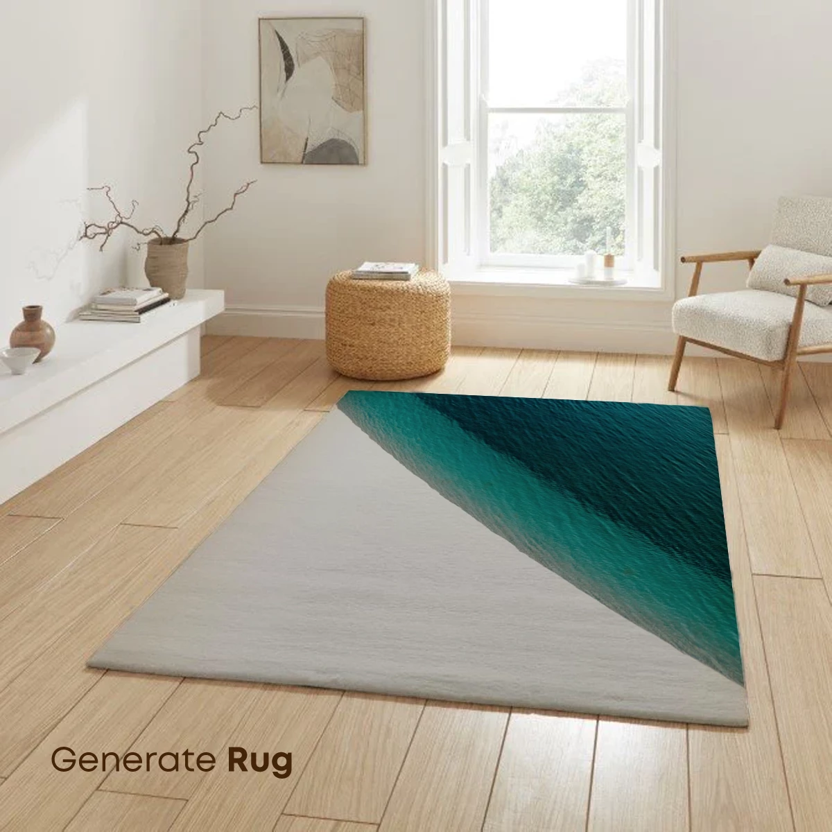 Ethereal Teal Horizon: A Study in Gradient Serenity - Image 6