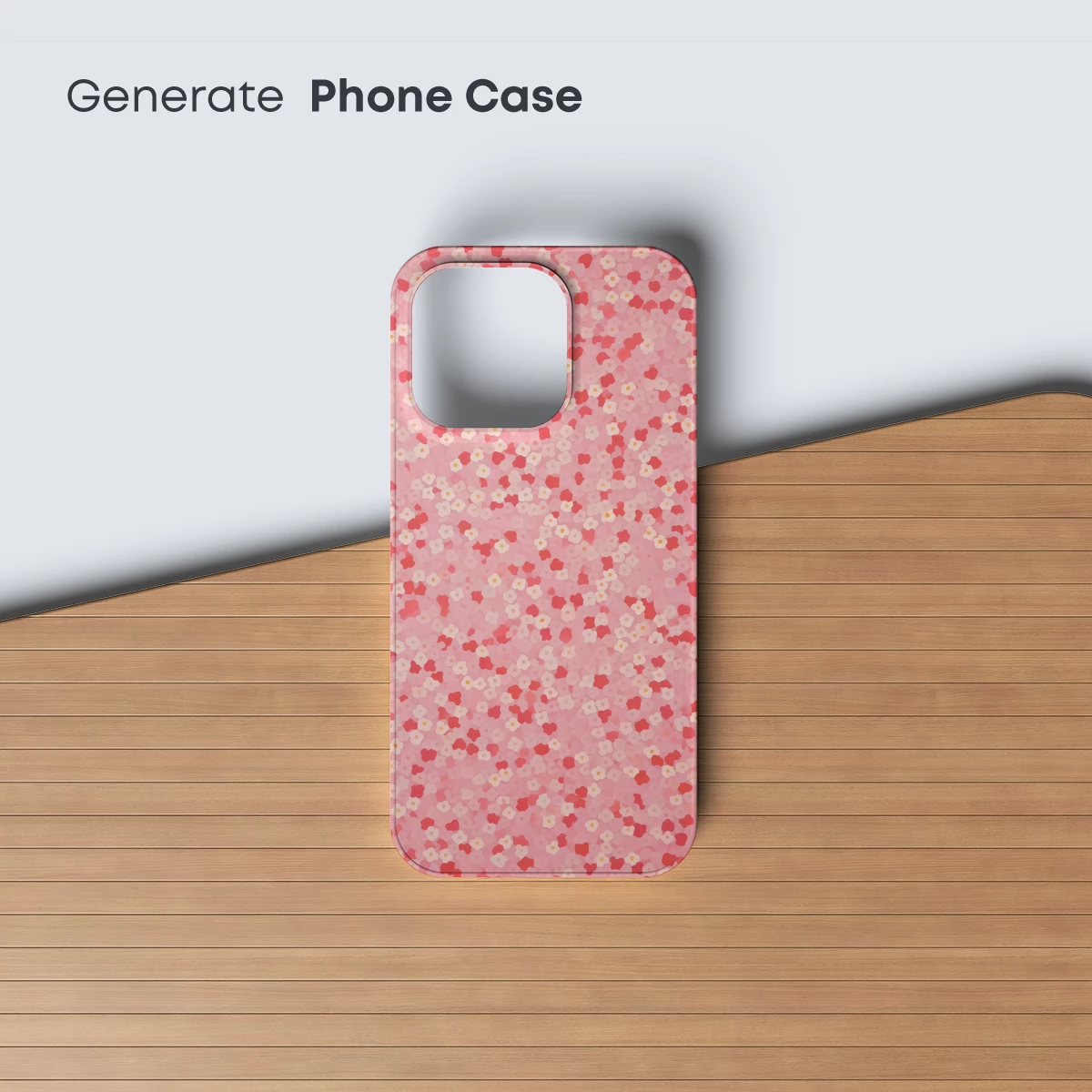 Blossom Whisper: Pink Floral Tapestry - Image 3