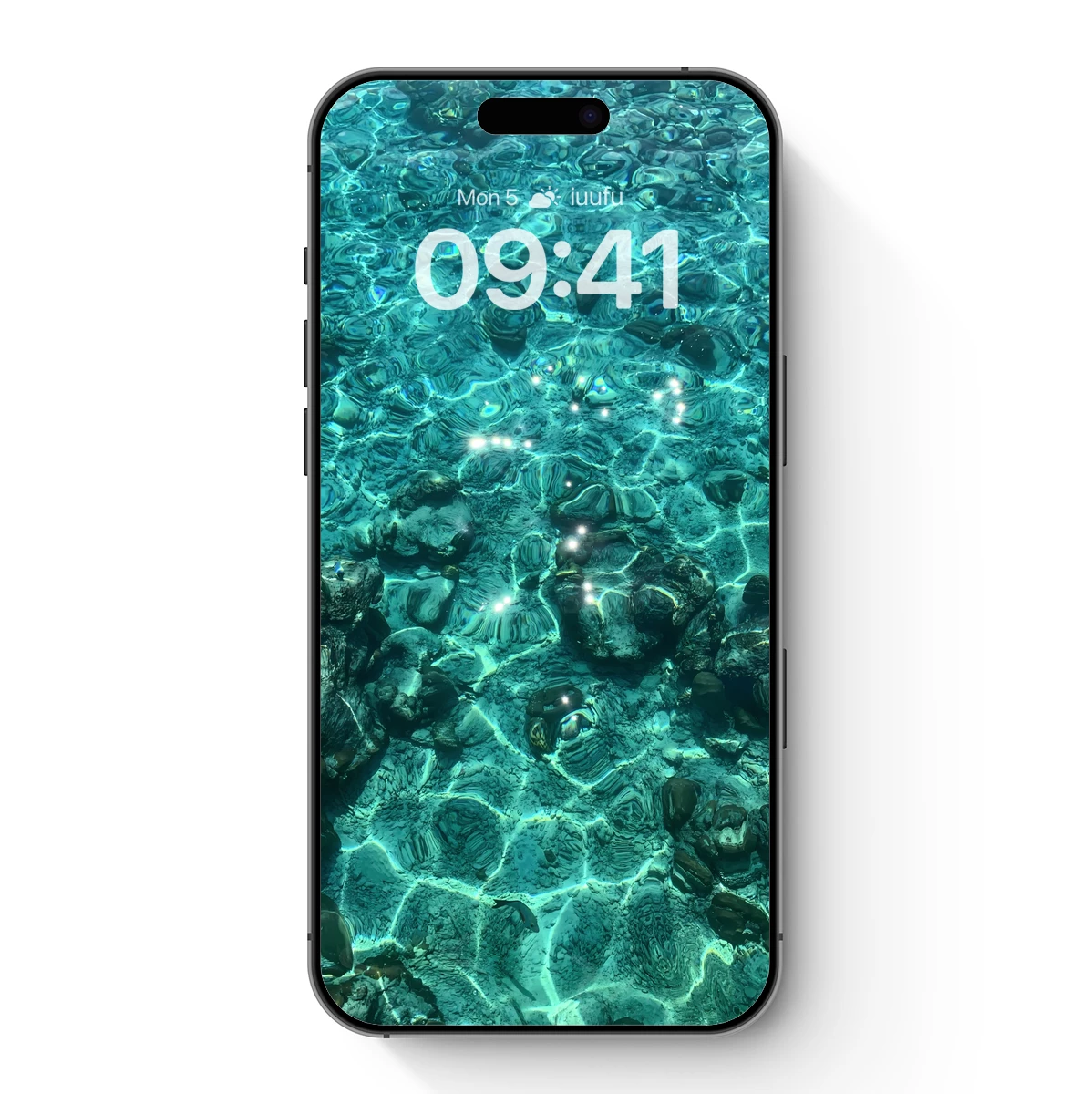 Crystal Clear Waters: Sunlit Depths and Rock Patterns