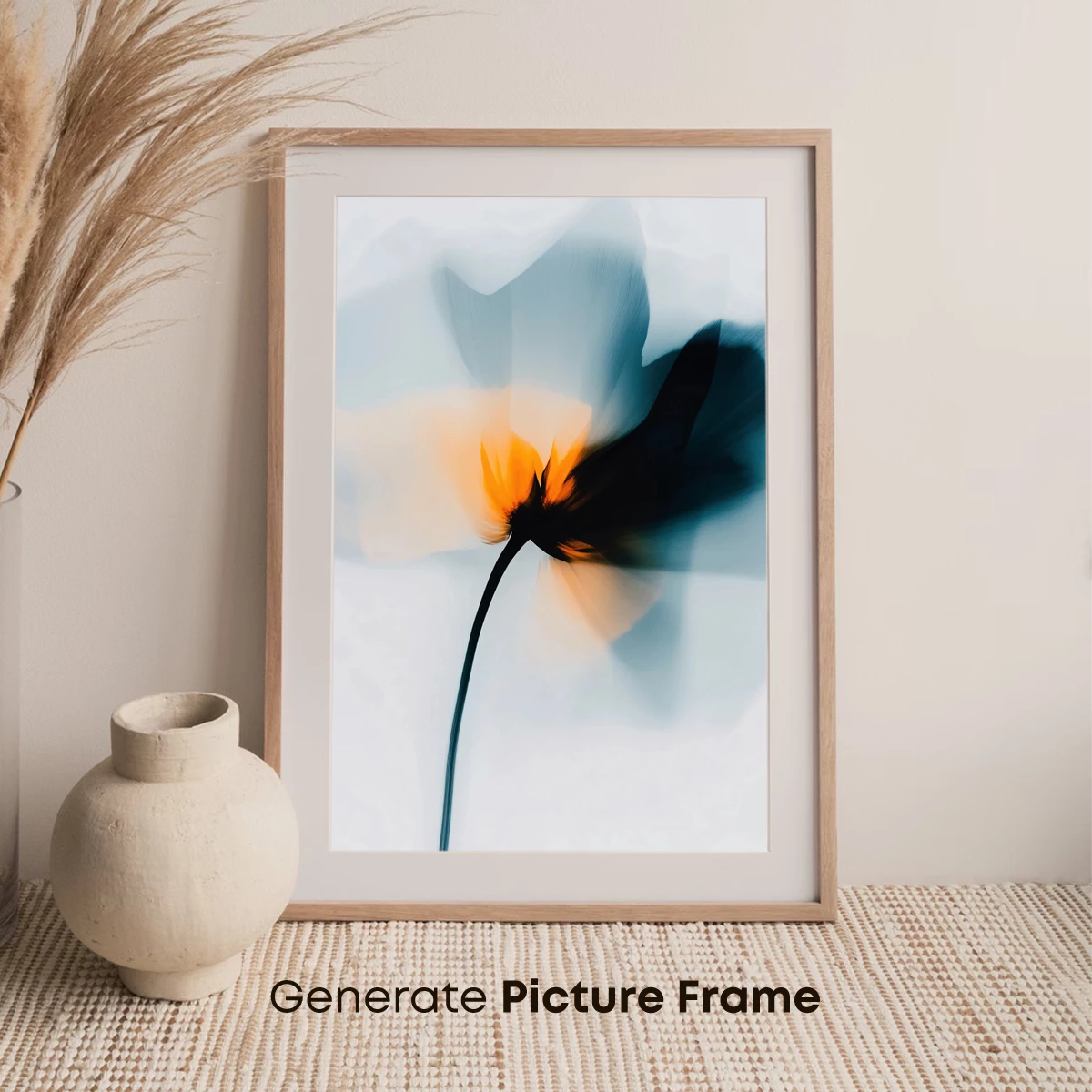 Ethereal Bloom: Abstract Floral Artistry - Image 7