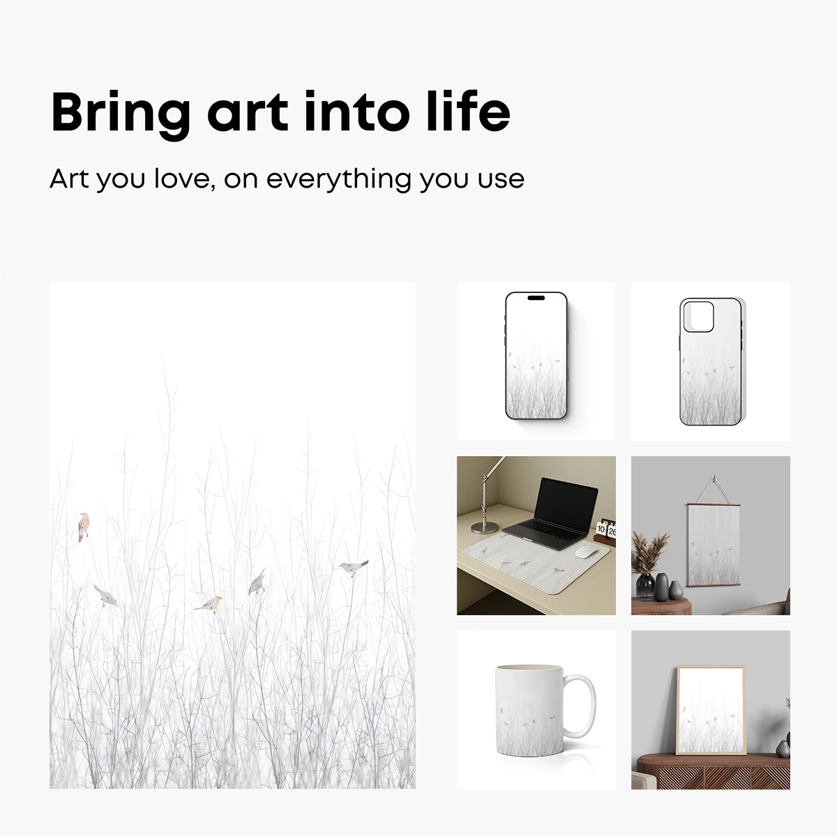 Frosty Flight: Birds in Winter's Embrace - Image 2